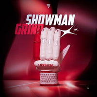 Versant Showman Grind Left Hand Batting Gloves (Shubman Gill Series Budget Protection, Sausage Finger Design) - Best Price online Prokicksports.com