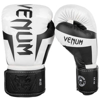 Venum Elite Boxing Gloves | Premium Synthetic Leather | Triple-Density Foam | Anatomical Grip | Hook & Loop Closure | Training/Sparring (10oz-18oz) - Best Price online Prokicksports.com