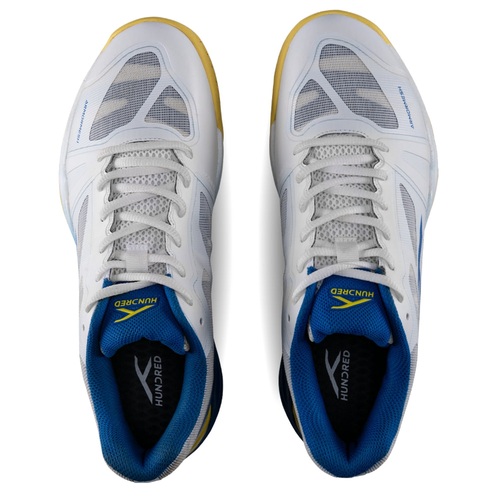 Hundred Phenom Badminton Shoes | High Stability Indoor Court Shoes with Superior Grip & Cushioning | Professional Badminton Footwear - Best Price online Prokicksports.com
