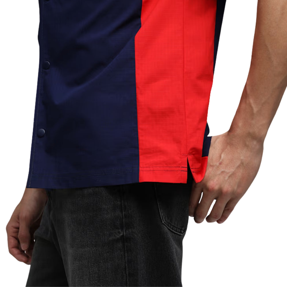 PUMA x RCB Woven Polo T-Shirt for Men | Premium Woven Fabric with Classic Collar, Button Placket & Official RCB Branding for Smart Casual Style - Best Price online Prokicksports.com