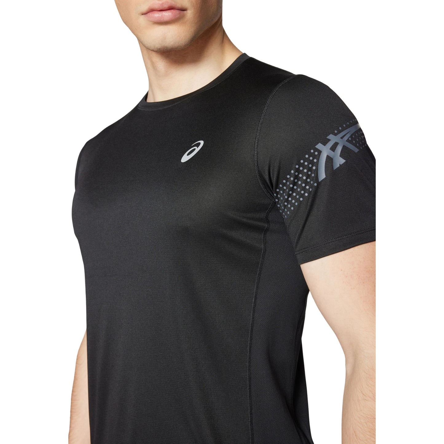 ASICS Icon SS Top Men T-Shirt Roundneck | Breathable & Comfortable Sports Tee for Training & Casual Wear - Best Price online Prokicksports.com