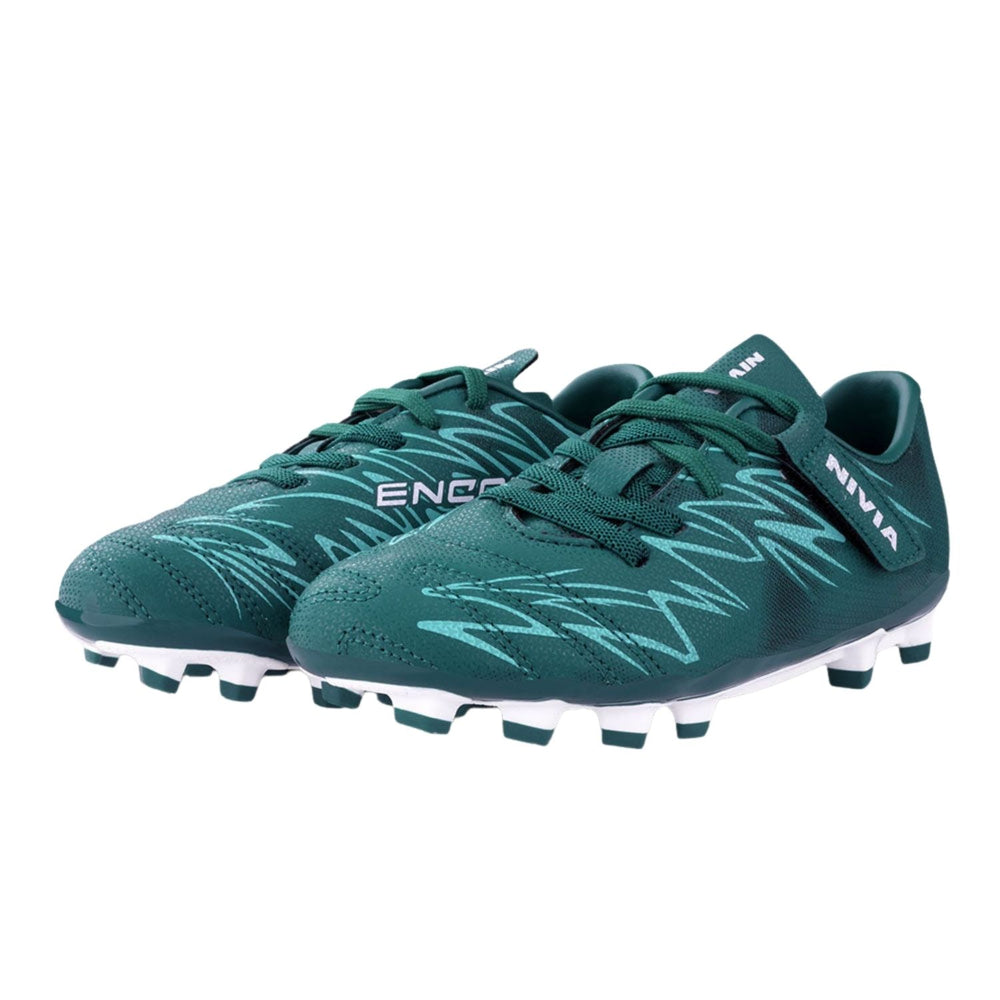 NIVIA Encounter 11 Kids Football Shoes – Multi-Ground Synthetic Leather with TPU Sole for Agility & Grip - Best Price online Prokicksports.com