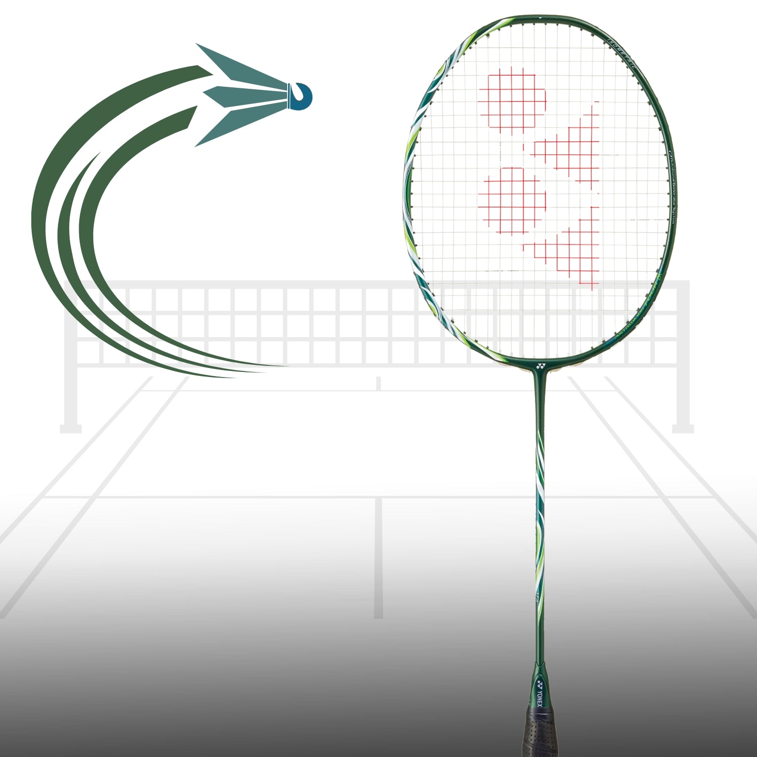 Yonex Astrox 100 Tour VA Unstrung Badminton Racquet | Dark Olive | 4U5 | Lightweight, Power-Boosting Frame for Intermediate & Advanced Players | Durable & High-Performance - Best Price online Prokicksports.com