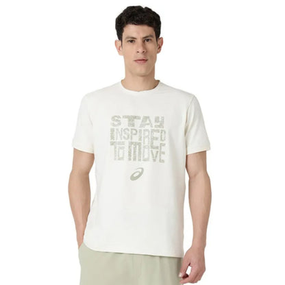 ASICS Rib Panel SS Top for Men | Round Neck Sports T-Shirt - Best Price online Prokicksports.com