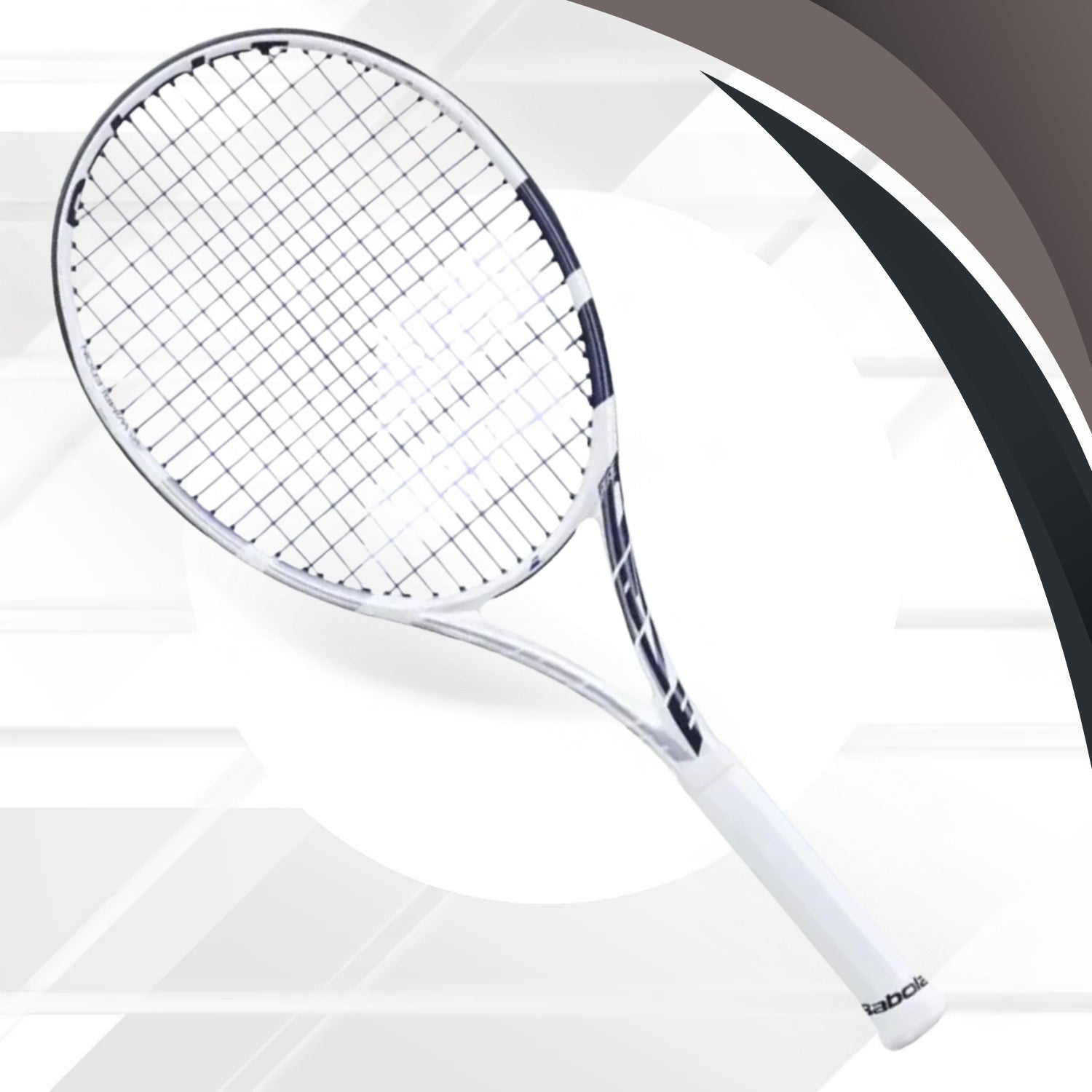 Babolat Pure Drive Wimbledon Unstrung Tennis Racquet | Limited Edition Power Frame with FSI Technology, Explosive Power & Precision Control