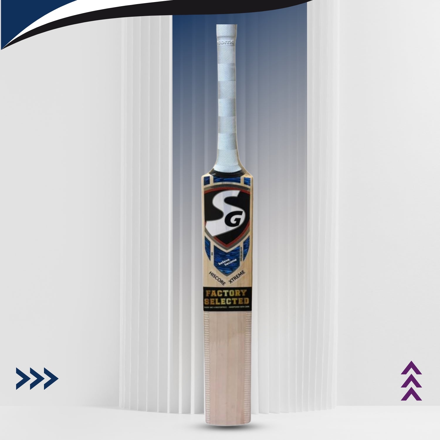 SG Hi-Score Xtreme English Willow Cricket Bat - Best Price online Prokicksports.com