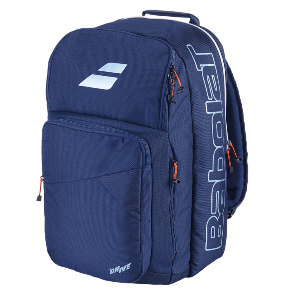 Babolat Pure Drive 11th Gen Tennis Backpack Blue | Premium Racquet Bag for Players | Durable, Stylish & Lightweight Sports Backpack for Tennis Gear & Accessories