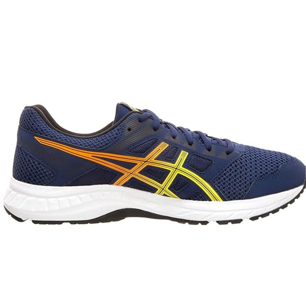 ASICS GEL-CONTEND 5 Running Shoes for Men – Blue Expanse/Sour Yuzu