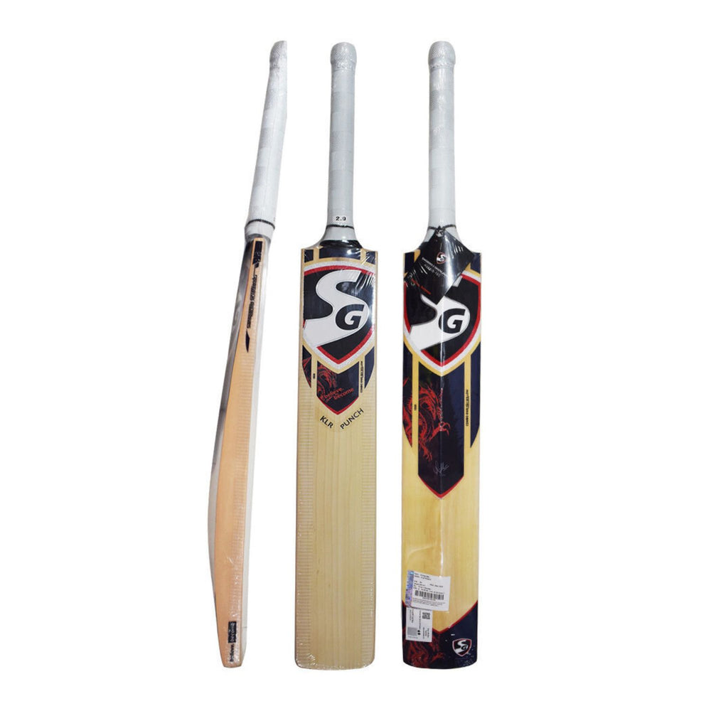 SG KLR Punch Combo English Willow Cricket Bat | Power Bow Profile | Pro Comfort Grip | Ideal for Club & League Players - Best Price online Prokicksports.com