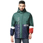 ZEEL MJ201 Men’s Waterproof Rain Jacket Fully Waterproof Polyester Jacket with PVC-Coated Lining & Adjustable Hood - Best Price online Prokicksports.com