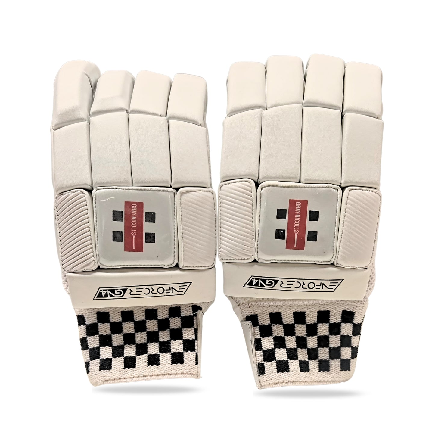 Gray Nicolls GN4 Enforcer Right Hand Batting Gloves – Lightweight Cricket Gloves with Shock Absorption, Finger Protection & Flexible Fit for Match Play - Best Price online Prokicksports.com