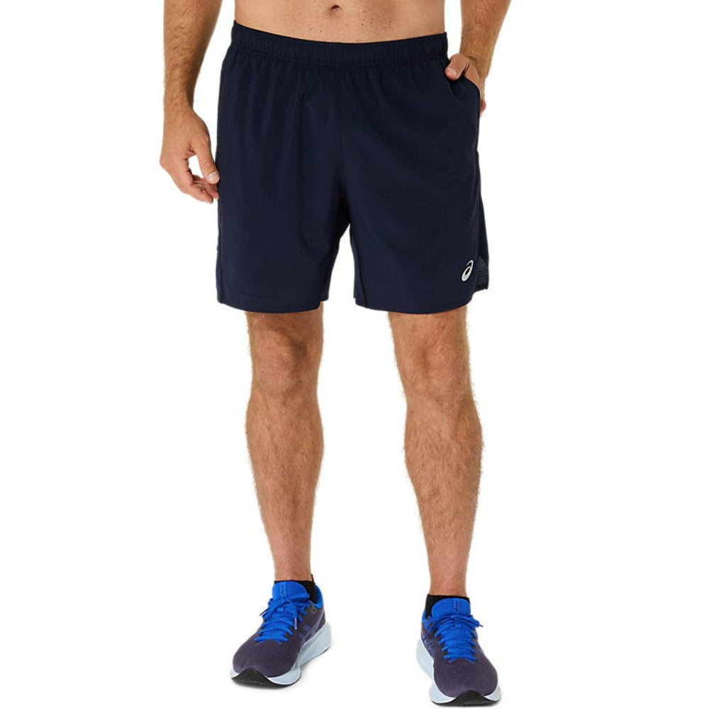 ASICS SILVER 7IN SHORT for Men | Lightweight Quick-Dry Running Shorts with Breathable Fabric & Secure Fit for Training and Sports