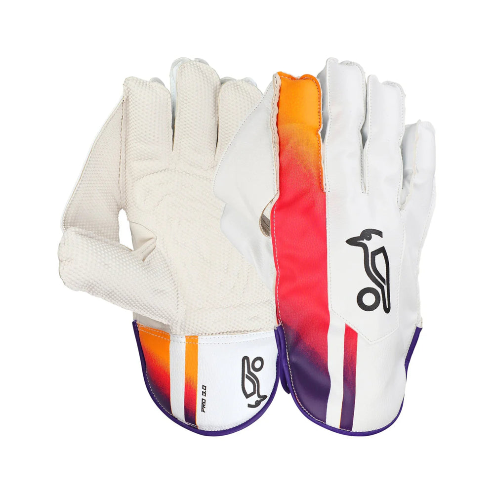Kookaburra Aura Pro 3.0 Wicket Keeping Gloves | Entry-Level Keeper Gloves with Catching Cup & Ping Pong Grip Palm
