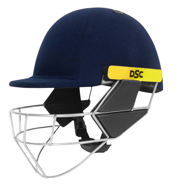 DSC Scud Cricket Helmet – Navy | Lightweight Protection Helmet with Steel Grill & Comfortable Fit