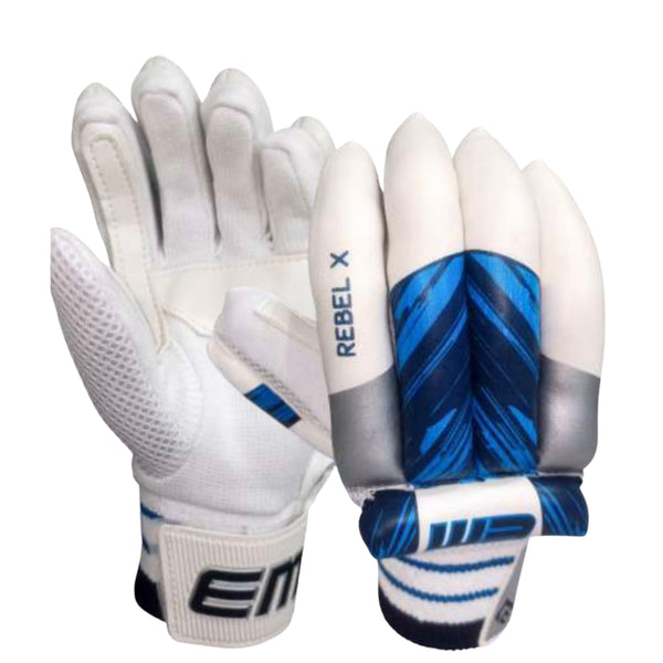 EM Rebel X Right Hand Batting Gloves – Men’s | Lightweight Performance Gloves with Flexible Design & Strong Grip