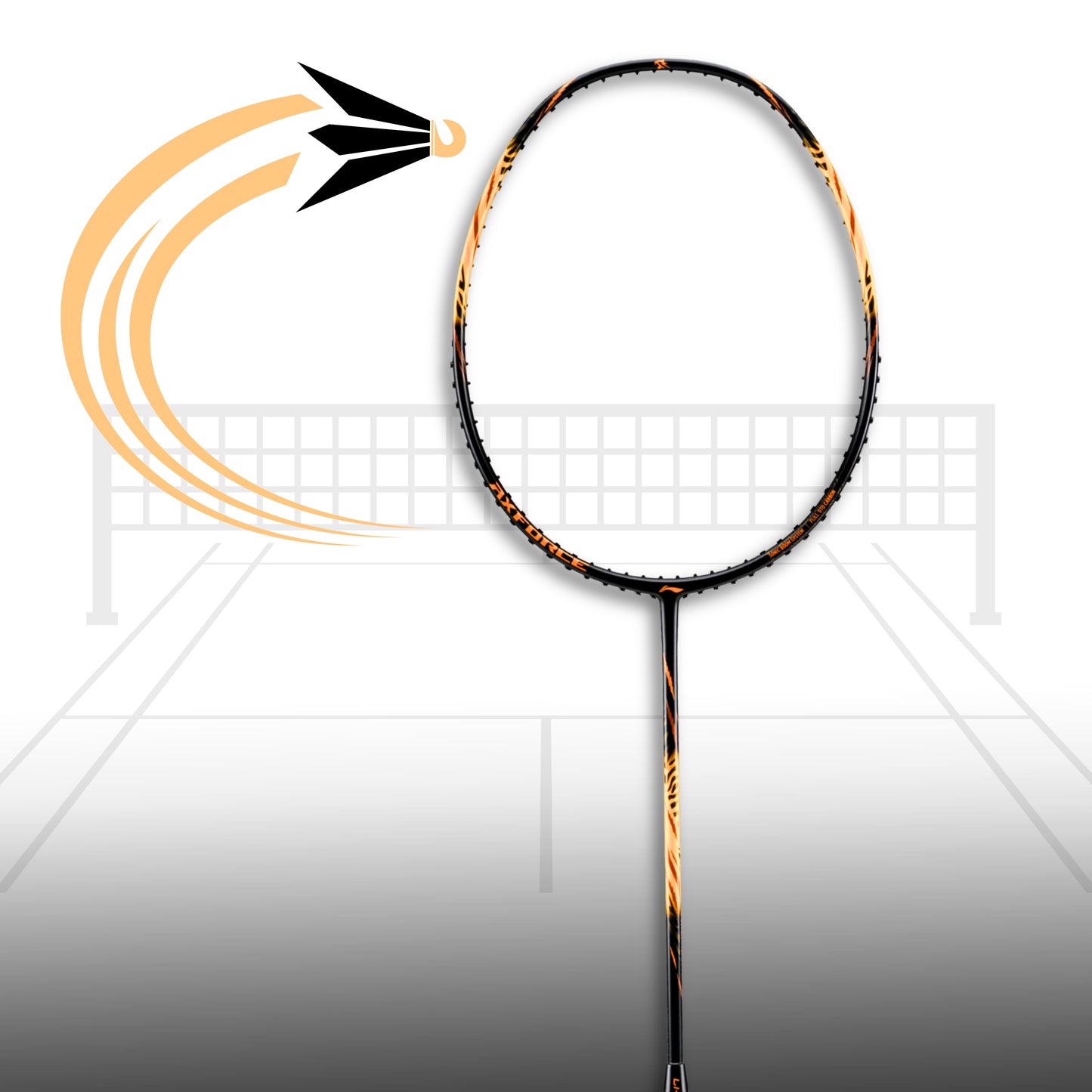 Li-Ning Axforce Tiger Strung Badminton Racquet | Power Attacking Racquet - Best Price online Prokicksports.com