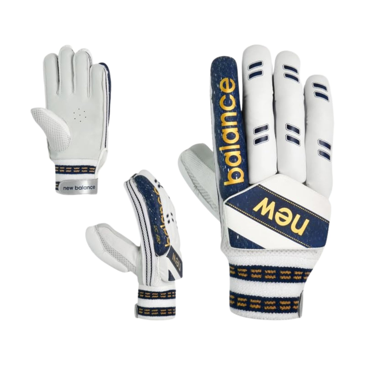 New Balance DC 3i Right Hand Batting Gloves – Men’s | Lightweight Comfort with PU Finger Rolls & Dual Foam Protection - Best Price online Prokicksports.com