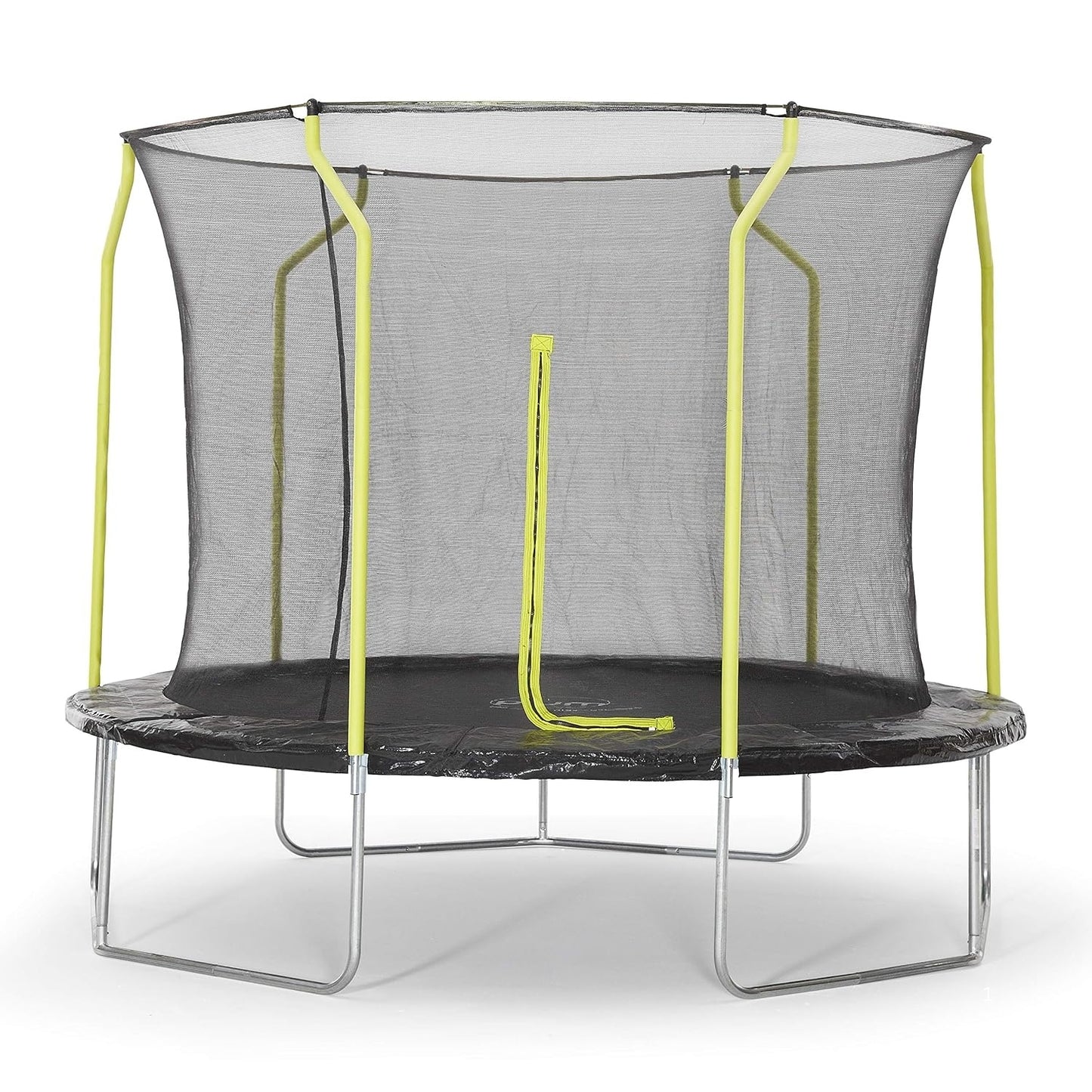 Plum Wave Springsafe Trampoline & Enclosure 10ft | Large Outdoor Kids Trampoline with Safety Net & Padded Springs | Black/Green – Model 30247 - Best Price online Prokicksports.com
