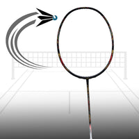HUNDRED Z-Tronic 100 Unstrung Badminton Racquet | Hyperweave Carbon Fibre Frame with Vaporshaft XXS | Power & Precision Series - Best Price online Prokicksports.com