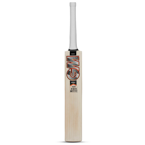GM Rival 606 English Willow Cricket Bat – SH (Short Handle), Premium Lightweight Bat for Power & Precision in Leather Ball Cricket
