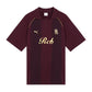 PUMA x RCB Striper Polo II Polo T-Shirt for Men | Classic Collar with Button Placket, Knitted Fabric & Official RCB Branding - Best Price online Prokicksports.com