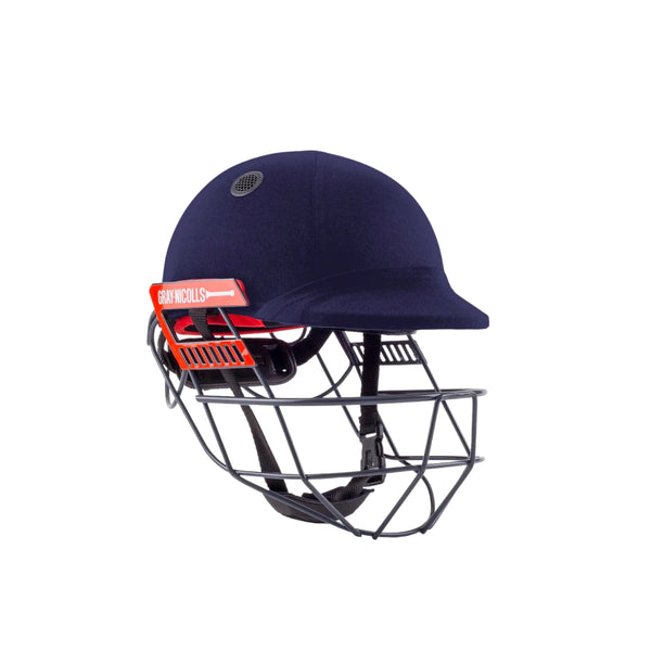 Gray-Nicolls Ultimate 360 Cricket Helmet, Navy  | Premium 360° Protection | High-Performance Batting Helmet