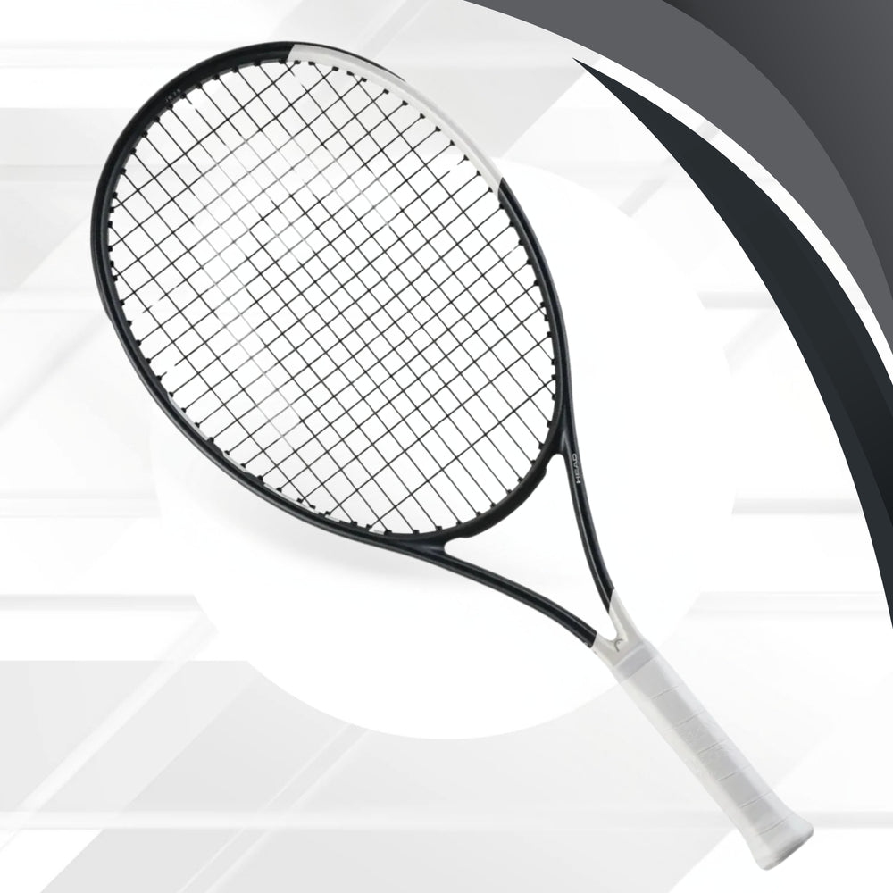 HEAD Speed Jr. 25 2026 Strung Tennis Racquet (4 0/8) Black/White | 230g Junior Racquet