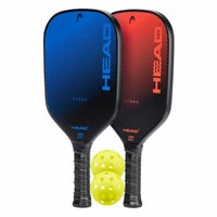 Head Spark Pickleball Set 230g | Complete Starter Kit with 2 Paddles, 2 Balls & Carry Bag | Lightweight Performance Set - Best Price online Prokicksports.com