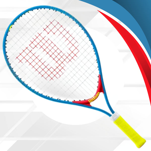 Wilson US Open Junior 21 Strung Tennis Racquet Blue/Red (Grip 3 - 1/2) | 186g Kids Beginner Racquet