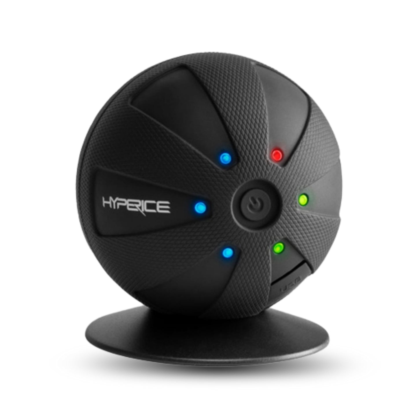 Hyperice Hypersphere Mini Vibrating Massage Ball – Mini Black, 3‑Speed High‑Torque Trigger Point Therapy Ball