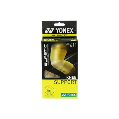 Yonex SRG 611 Knee Support | Elastic Orthopedic Knee Sleeve with Compression Support for Ligament Protection & Pain Relief - Best Price online Prokicksports.com