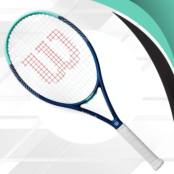 Wilson Ultra Power 100 Strung Tennis Racquet - 267 Grams | Lightweight Power Tennis Racquet