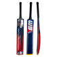 EM Double Barrel All Weather Kashmir Willow Tennis Cricket Bat – SH (Short Handle), Durable Power Bat for Tennis Ball Cricket - Best Price online Prokicksports.com