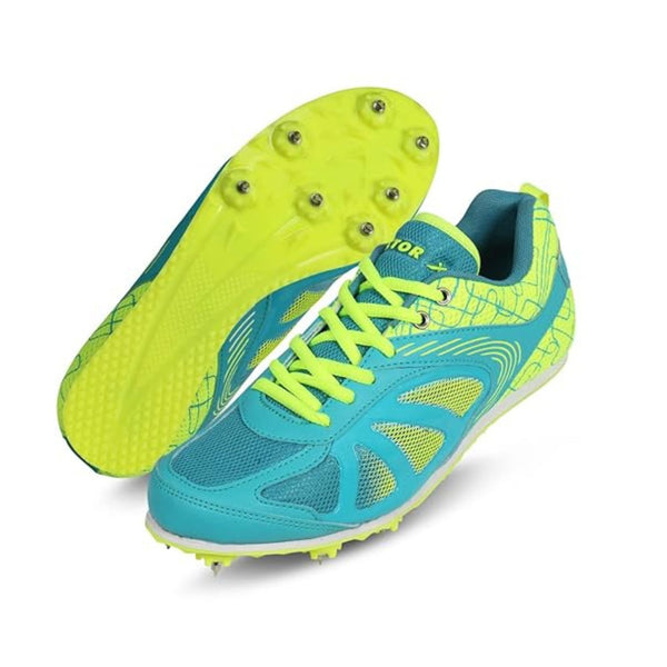 Vector X Bolted Running Spikes | 7-Pin Removable Spikes | Ultra-Lightweight (180g) | Breathable Mesh Upper | Track & Field Shoes for Men/Women/Kids