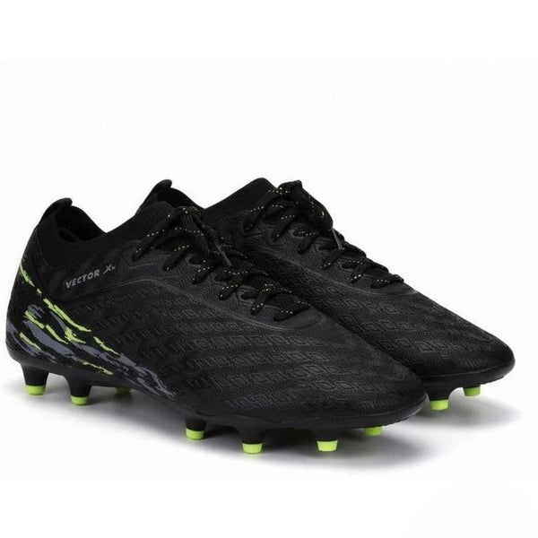 Vector X Genius Football Shoes | Nappa Leather Football Cleats with TPU Studded Sole & Adaptive Fit Technology