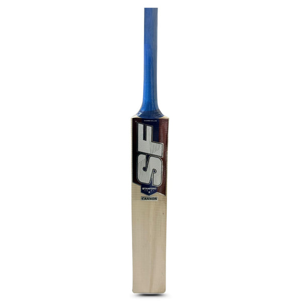 SF Cannon Kashmir Willow Cricket Bat – Sturdy Bat for Tennis and Leather Ball Cricket, Beginners, Training and Club Practice