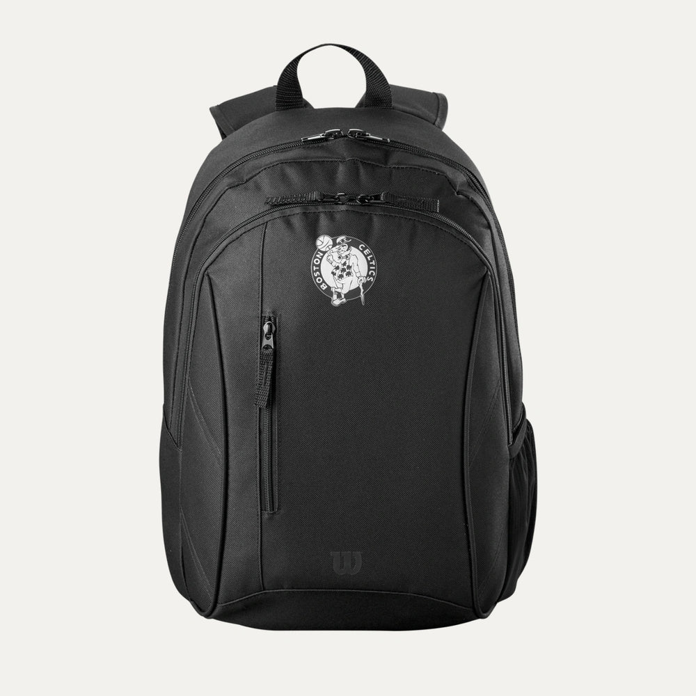 Wilson WZ6015005 NBA Team Backpack Black | Durable Sports Bag for Basketball Fans | Lightweight Backpack for Gear, Shoes, School & Accessories