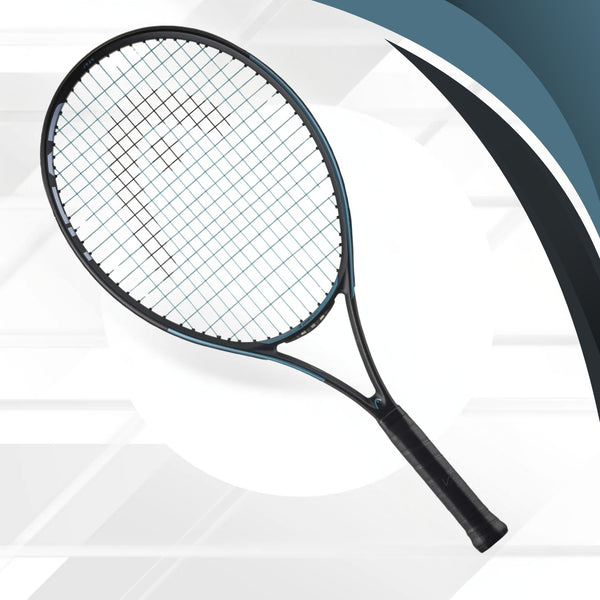 Head Gravity Jr.25 2025 Strung Tennis Racquet – 230g (G1 4 1/8) | Lightweight Graphite Composite Frame with Auxetic Technology for Junior Players, Black/Ice Blue