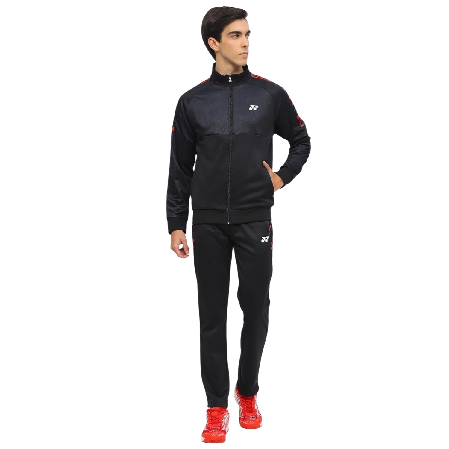 Yonex 3122 Men’s Track Suit – 100% Polyester Knit Warm‑Up Jacket & Long Pants, Lightweight Athletic Fit - Best Price online Prokicksports.com