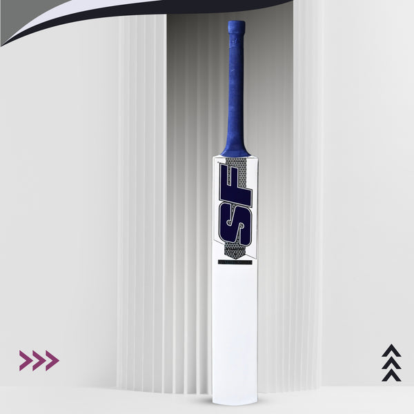 SF Synthetic Cover Kashmir Willow Cricket Bat – Short Handle | Full Profile Blade with Protective Cover & Massive Edges
