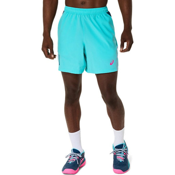 ASICS PADEL COURT 7IN SHORT for Men | Lightweight Stretch Woven Shorts with Quick-Dry Fabric, Ball Pockets & Breathable Comfort