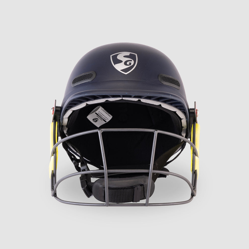 SG Aerotech 2.0 Cricket Helmet | Polypropylene Shell, Adjustable Steel Grill | Size S