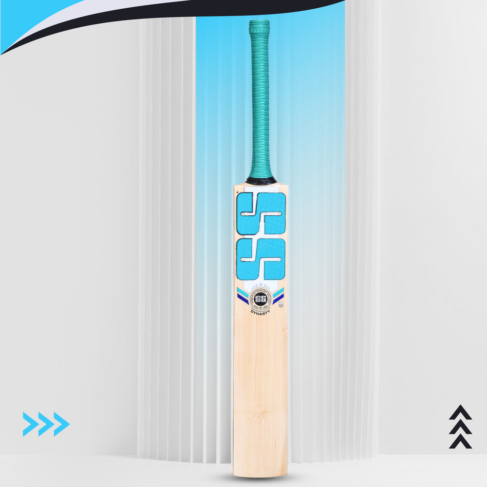 SS Dynasty Premium English Willow Cricket Bat – Short Handle | Massive TON Edges with Wide Sweet Spot & Balanced Pickup