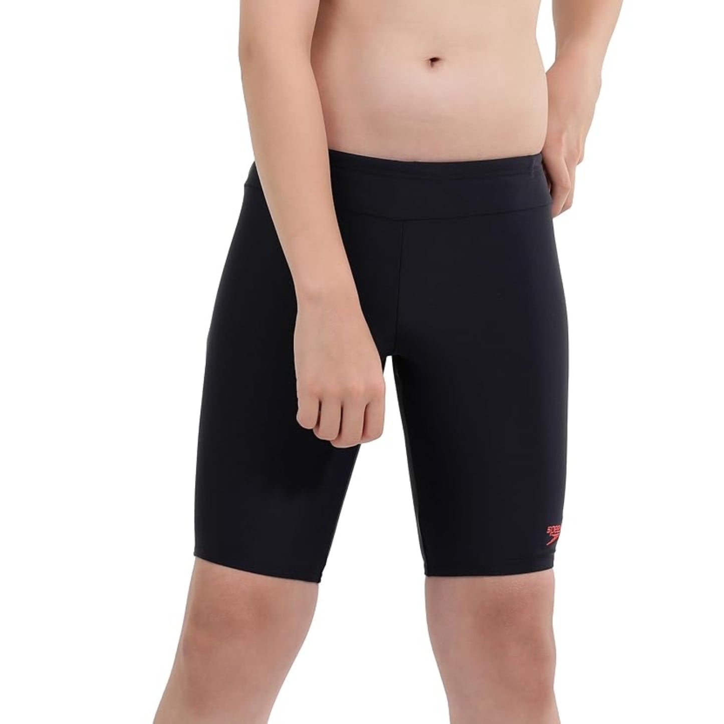 Speedo Essential Houston Boys Jammer – Durable Swimwear for Training & Recreation Crafted with Endurance10 Fabric  | UPF 40+ Sun Protection | Secure Fit for Confident Swimming