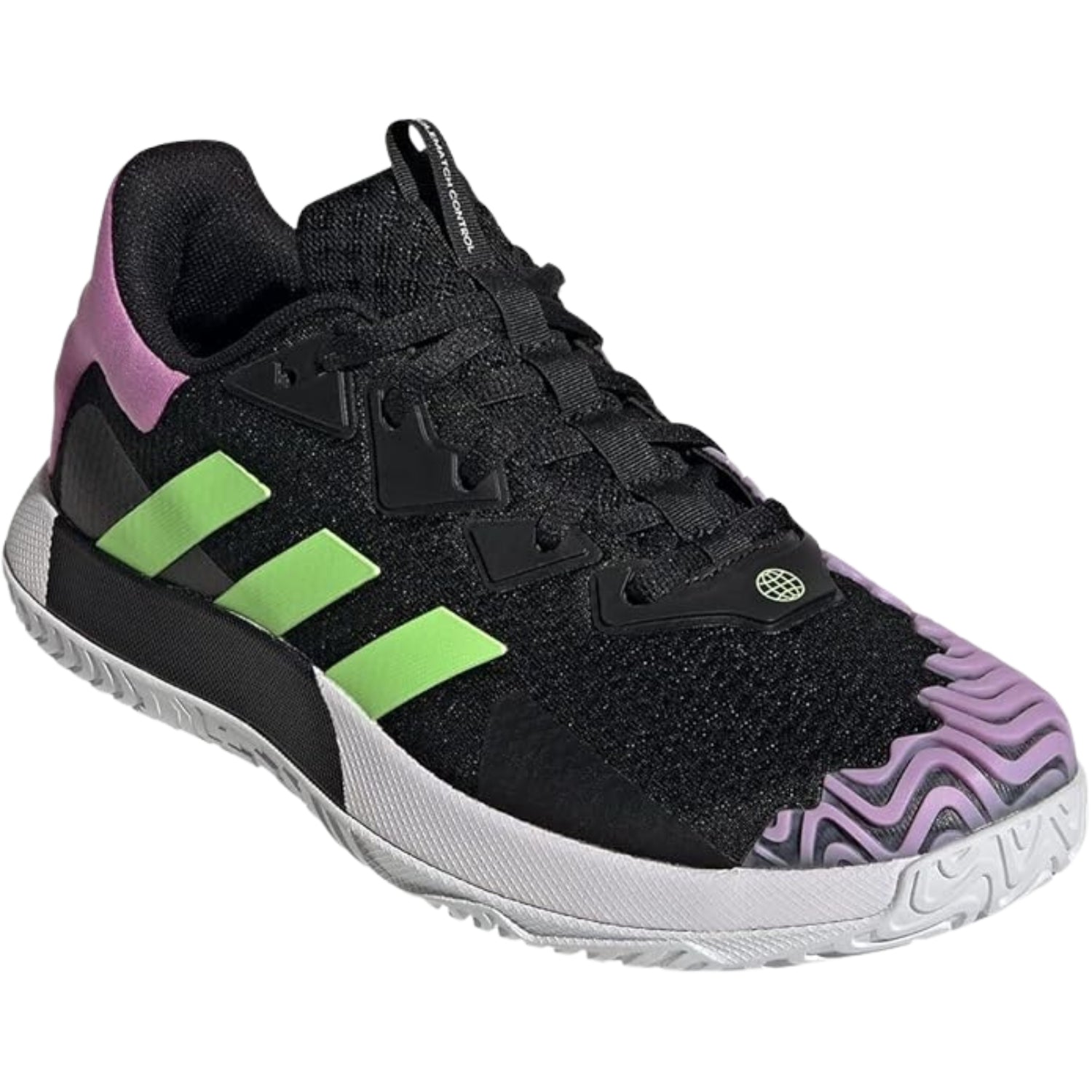 Adidas SoleMatch Control Tennis Shoes | Stability & Support |Rubber Outsole | Breathable Mesh Upper | Lightweight Court Shoes for Men - Best Price online Prokicksports.com