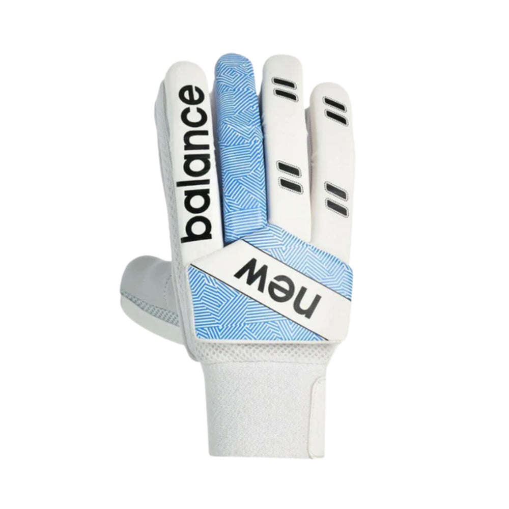 New Balance TC 4i Right Hand Batting Gloves – Men’s | Lightweight Protection with PU Finger Rolls & Leather Palm