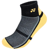 Yonex Men’s SSQ-1954R-S Badminton Socks | Cotton-Rich Comfort, Lycra Stretch, Durable Polyester, Cushioned, Flexible Fit for Court Movement
