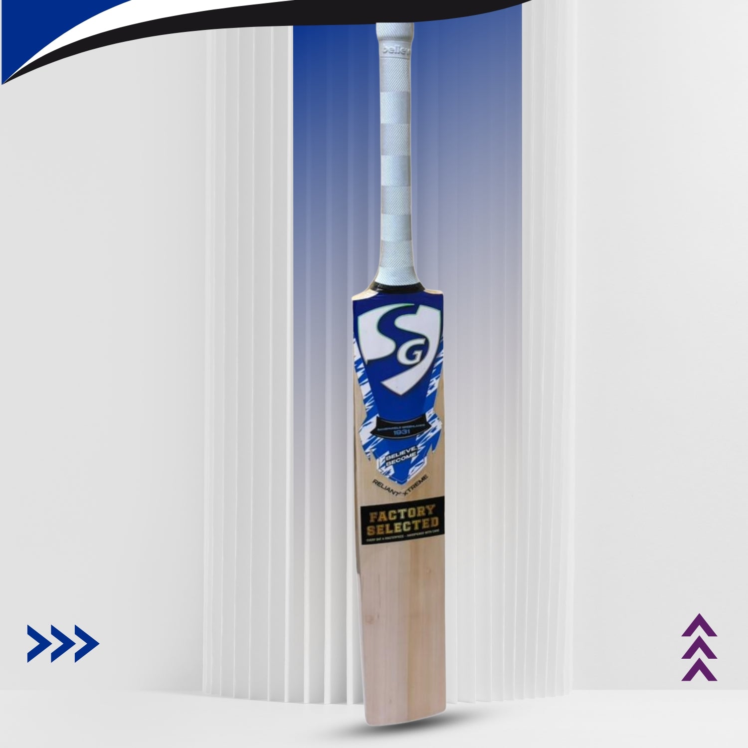 SG Reliant Xtreme Grade 5 English Willow Bat - Best Price online Prokicksports.com