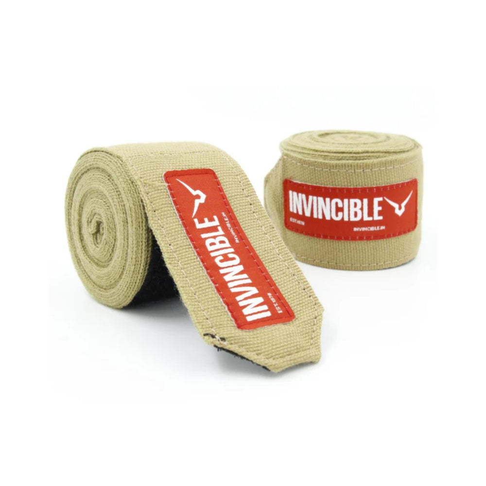 Invincible Mexican Style Budget Stretchable Hand Wraps | Elastic Boxing Hand Wraps with Moisture-Wicking Fabric & Hook-and-Loop Closure