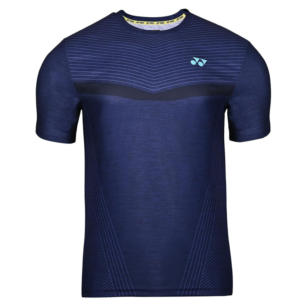 Yonex Round Neck T-Shirt 2681 – Lightweight, Fast-Dry, TruAir Lite & TrueBreeze Tech, Moisture Absorbing, Cool & Stylish Sportswear